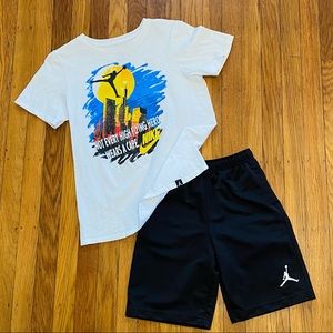 Michael Jordan T-Shirt & Short set. Youth size M.